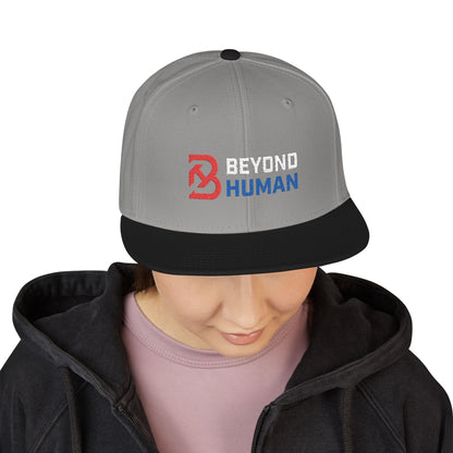 Beyond Human Embroidered Snapback Hat