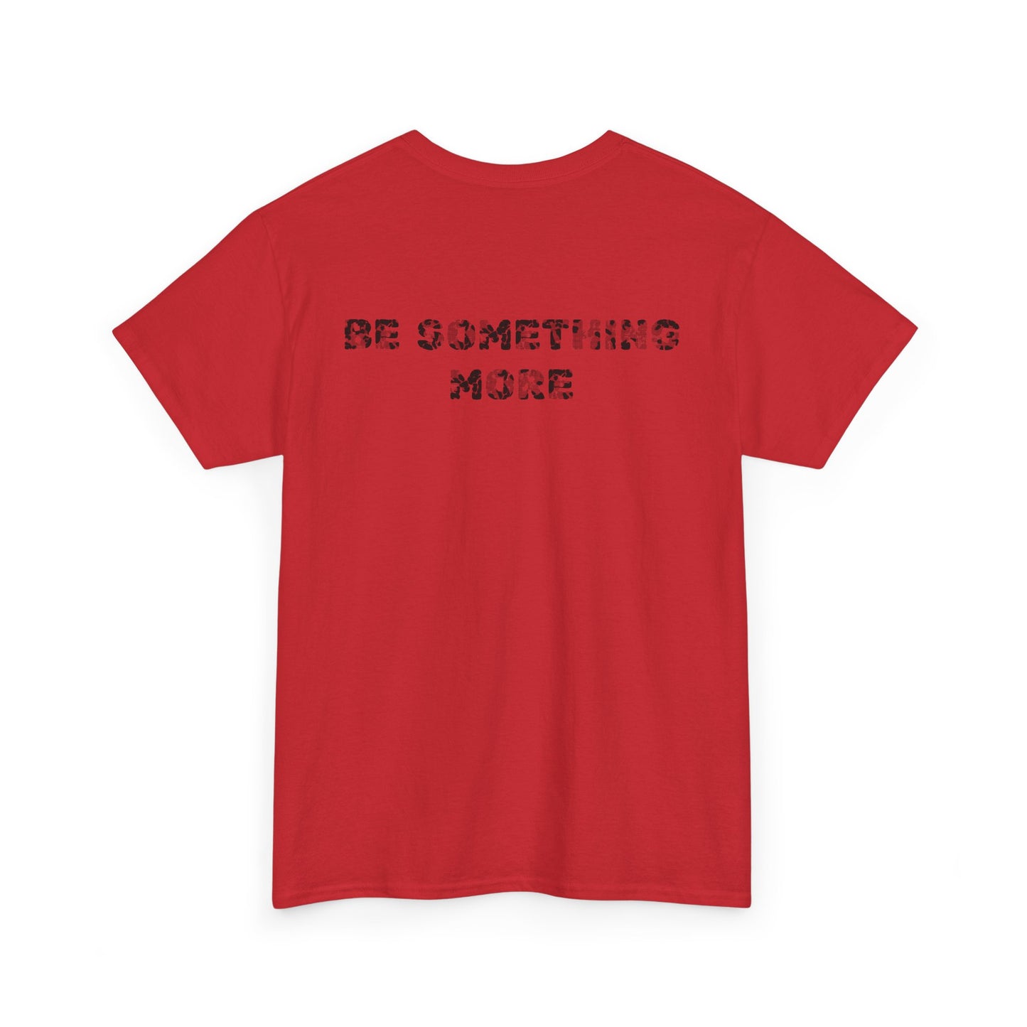 Be Human Graphic Tee — Minimalist Red & Blue Logo T-Shirt