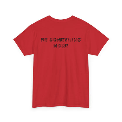 Be Human Graphic Tee — Minimalist Red & Blue Logo T-Shirt