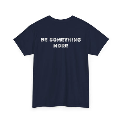 Be Human Graphic Tee — Minimalist Red & Blue Logo T-Shirt
