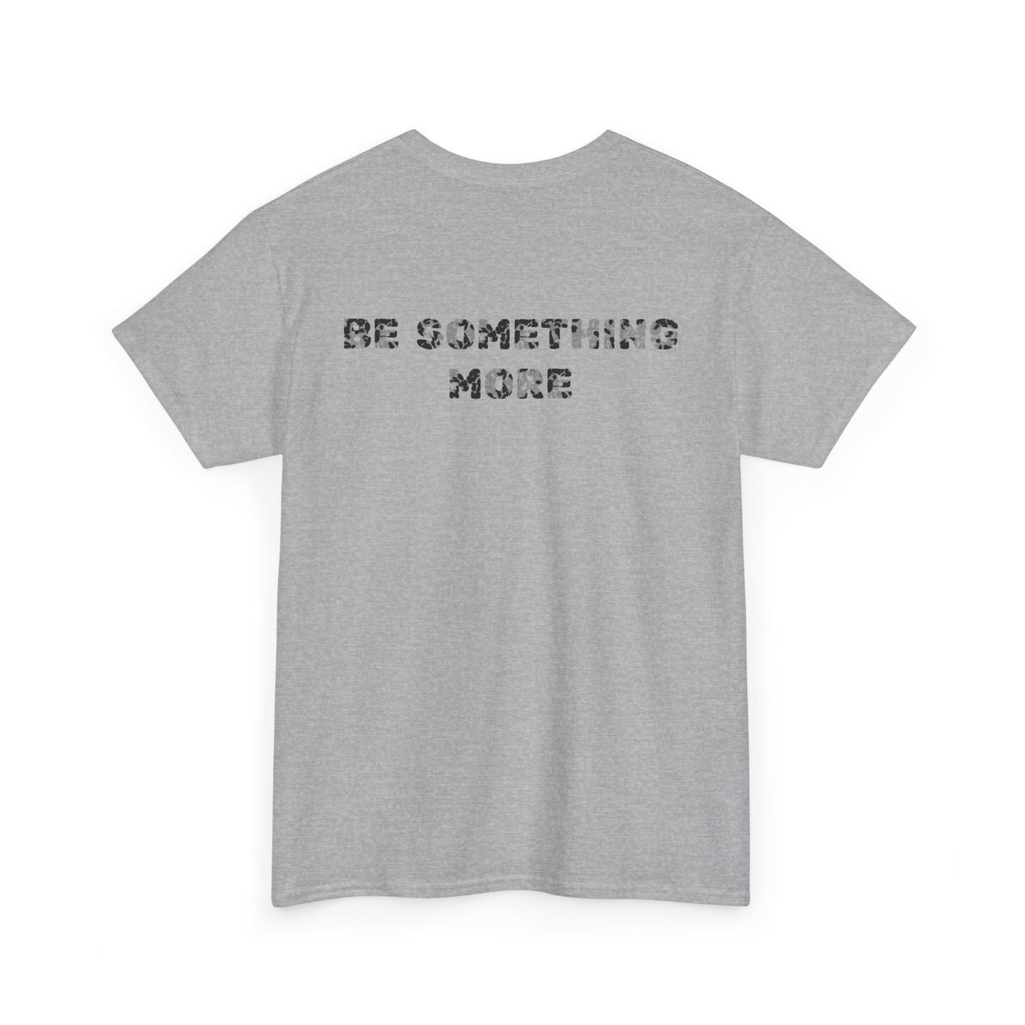 Be Human Graphic Tee — Minimalist Red & Blue Logo T-Shirt