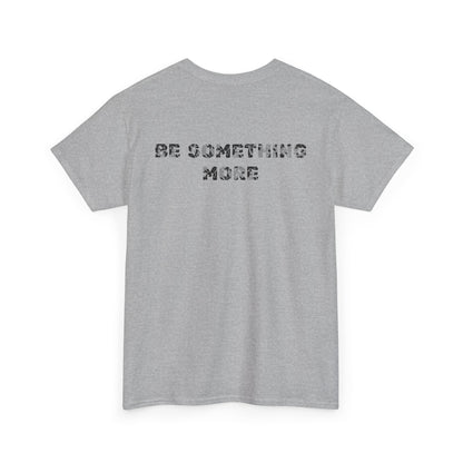 Be Human Graphic Tee — Minimalist Red & Blue Logo T-Shirt
