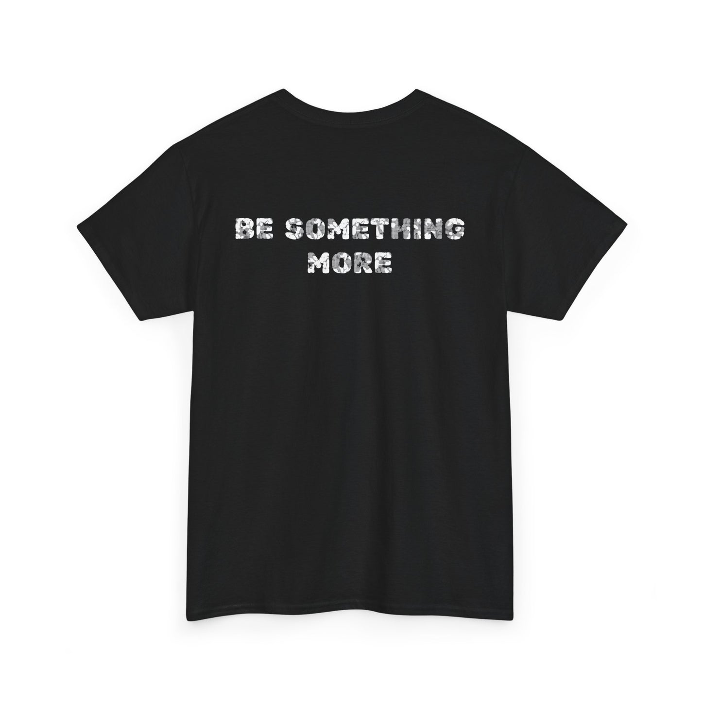 Be Human Graphic Tee — Minimalist Red & Blue Logo T-Shirt