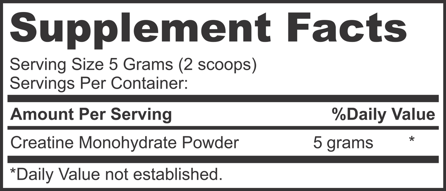 Creatine Monohydrate