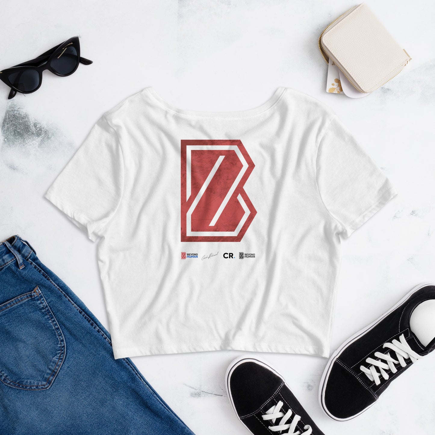 Women’s Logo Art Crop Tee