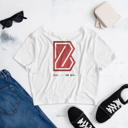 Women’s Logo Art Crop Tee